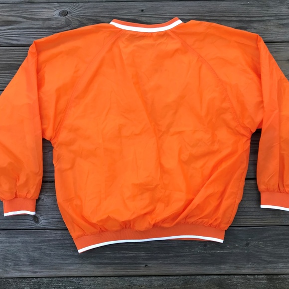 Adidas Women Orange Jacket Long Sleeve Athletic T - Picture 7 of 7